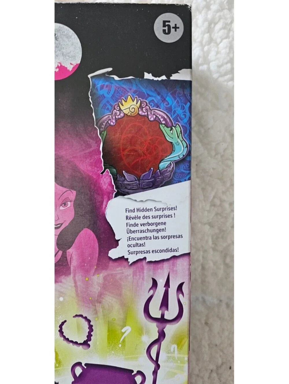 Disney Princess Villains Ursula Doll Excellent Condition With Accessories & Box